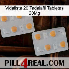 Vidalista 20 Tadalafil Tablets 20Mg 25